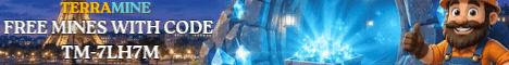 TerraMine — free mines with code TM-7LH7M